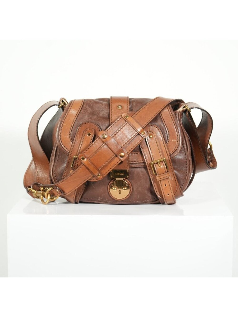 Chloe Vintage Leather Crossbody Bag